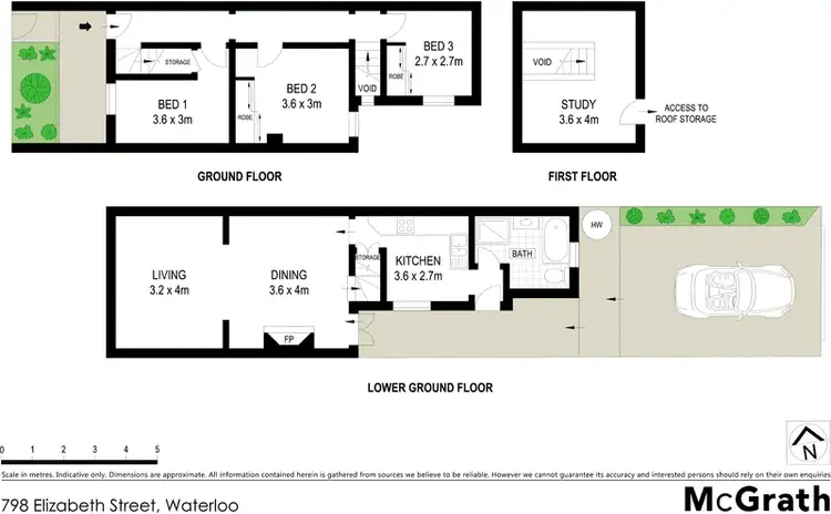 Floorplan of Homely house listing, 798 Elizabeth Street, Waterloo NSW 2017