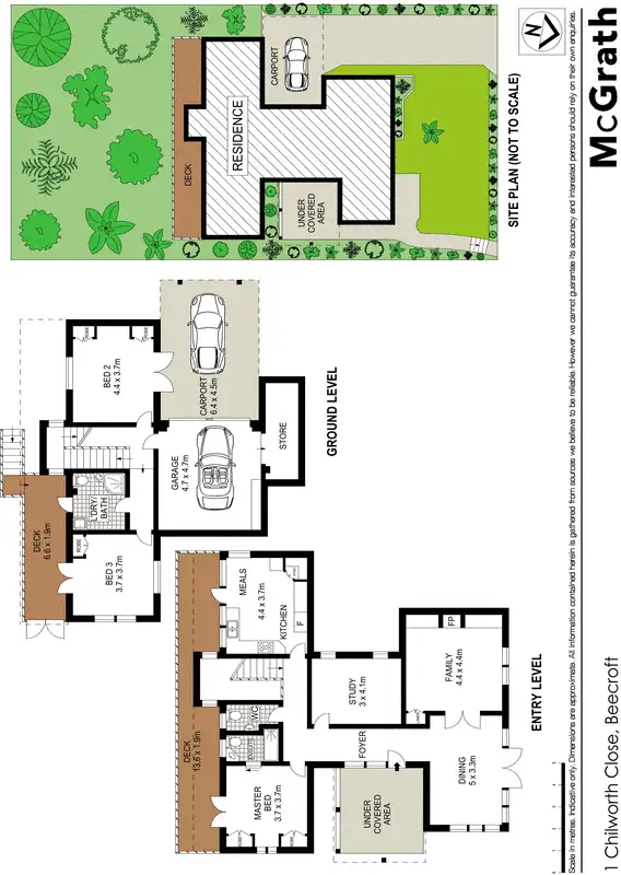 Floorplan of Homely house listing, 1 Chilworth Close, Beecroft NSW 2119