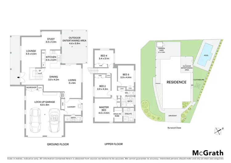 Floorplan of Homely house listing, 2 Burwood Close, Springwood QLD 4127
