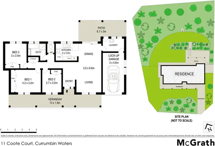 Floorplan of Homely house listing, 11 Coote Court, Currumbin Waters QLD 4223
