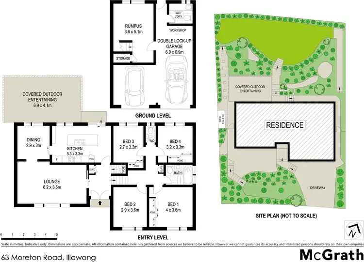 Floorplan of Homely house listing, 63 Moreton Road, Illawong NSW 2234