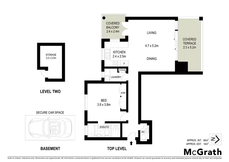 Floorplan of Homely apartment listing, 5/5B Hannah Street, Beecroft NSW 2119