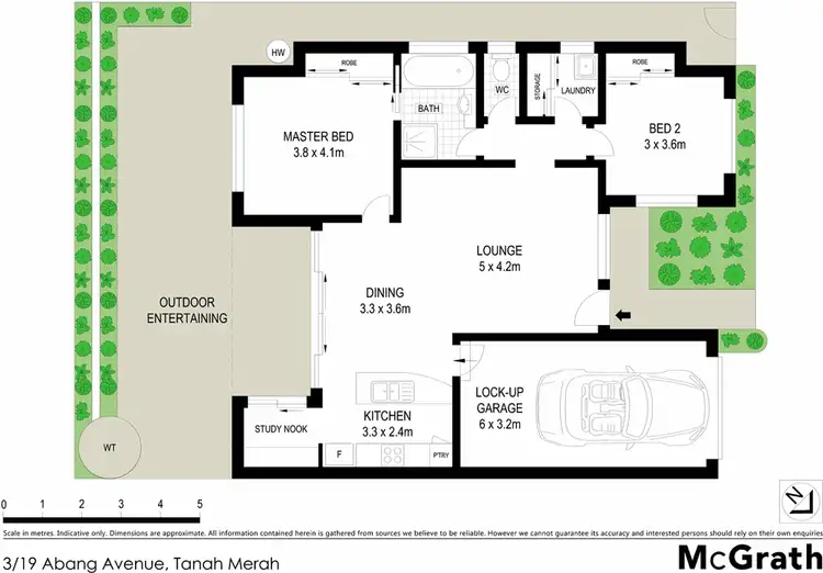 Floorplan of Homely apartment listing, 3/19 Abang Avenue, Tanah Merah QLD 4128
