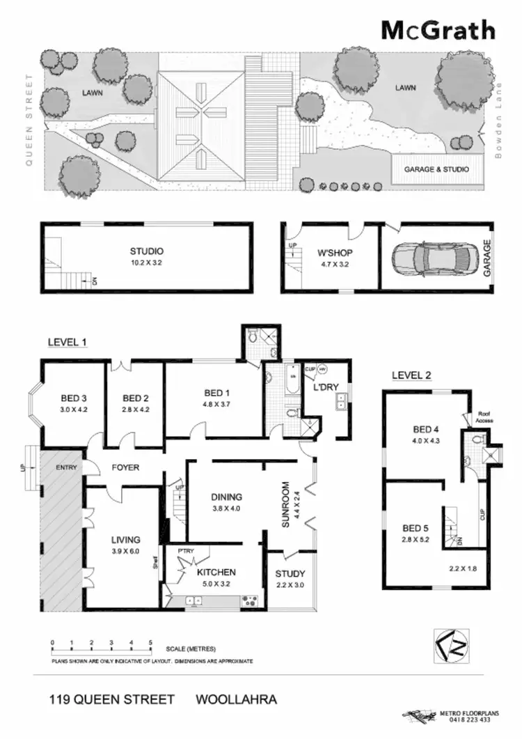 Floorplan of Homely house listing, 119 Queen Street, Woollahra NSW 2025