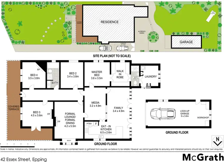 Floorplan of Homely house listing, 42 Essex Street, Epping NSW 2121