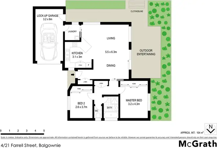 Floorplan of Homely villa listing, 4/21 Farrell Street, Balgownie NSW 2519