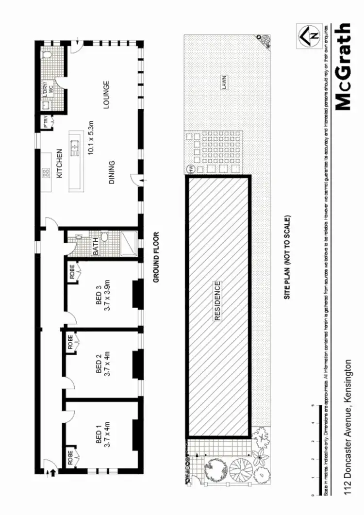 Floorplan of Homely house listing, 112 Doncaster Avenue, Kensington NSW 2033