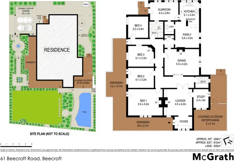 Floorplan of Homely house listing, 61 Beecroft Road, Beecroft NSW 2119