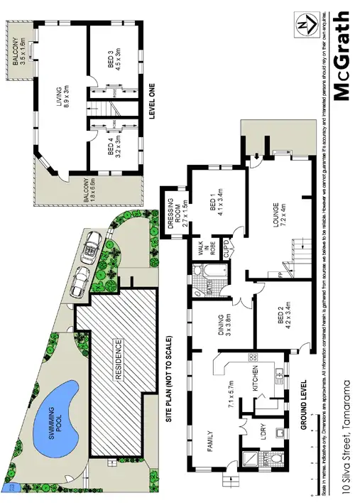 Floorplan of Homely house listing, 10 Silva Street, Tamarama NSW 2026