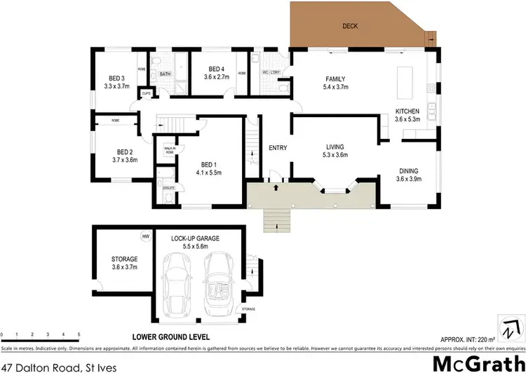Floorplan of Homely house listing, 47 Dalton Road, St Ives NSW 2075