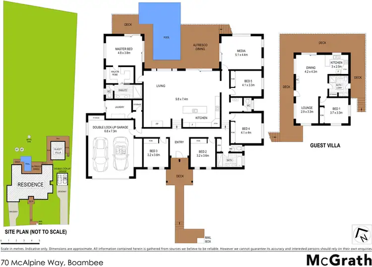Floorplan of Homely house listing, 70 McAlpine Way, Boambee NSW 2450
