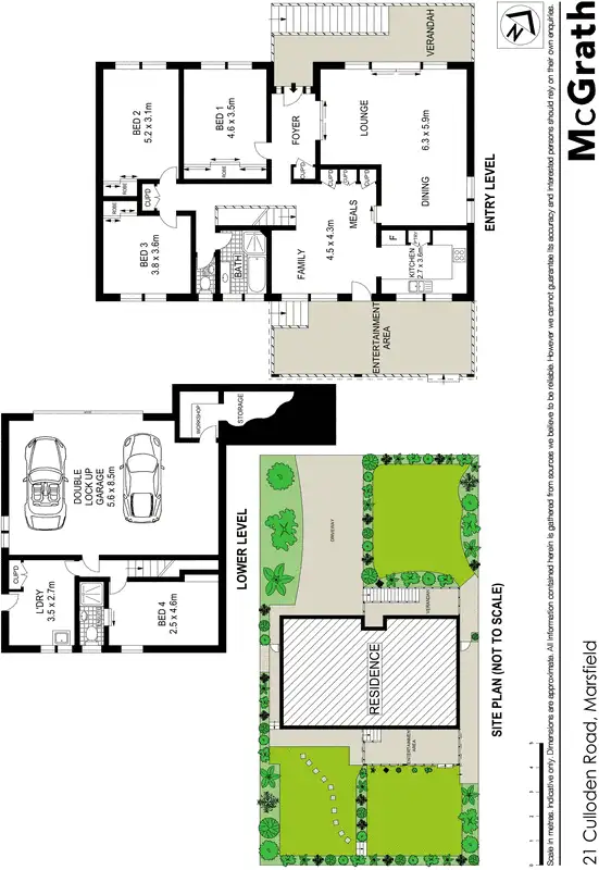 Floorplan of Homely house listing, 21 Culloden Road, Marsfield NSW 2122