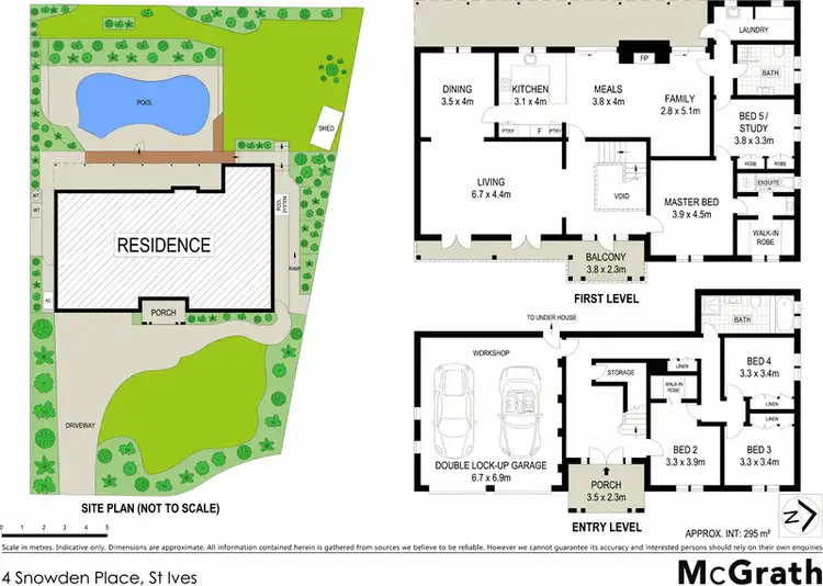 Floorplan of Homely house listing, 4 Snowden Place, St Ives NSW 2075