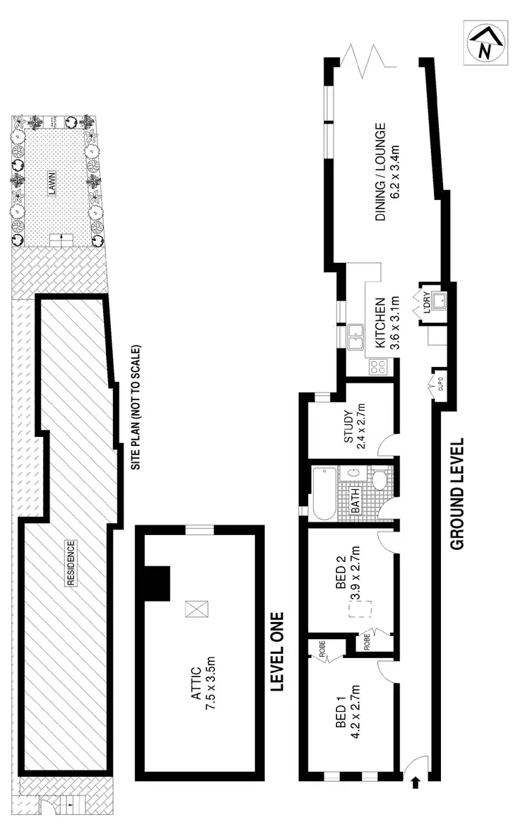 Floorplan of Homely house listing, 27 Cary Street, Leichhardt NSW 2040