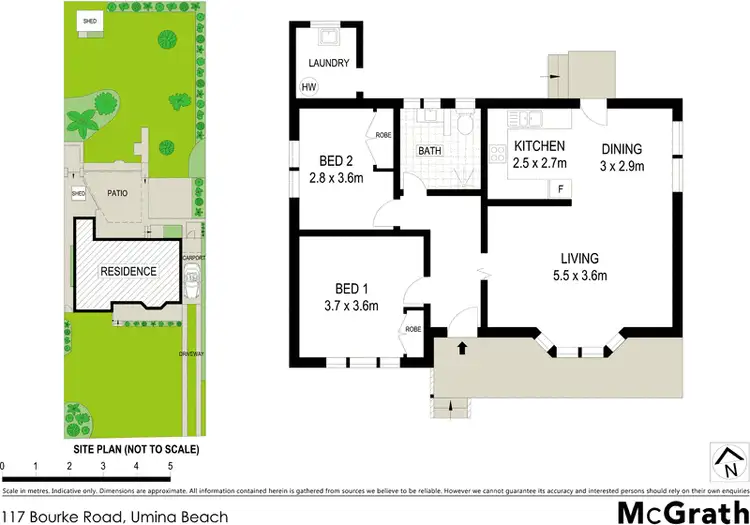 Floorplan of Homely house listing, 117 Bourke Road, Umina Beach NSW 2257