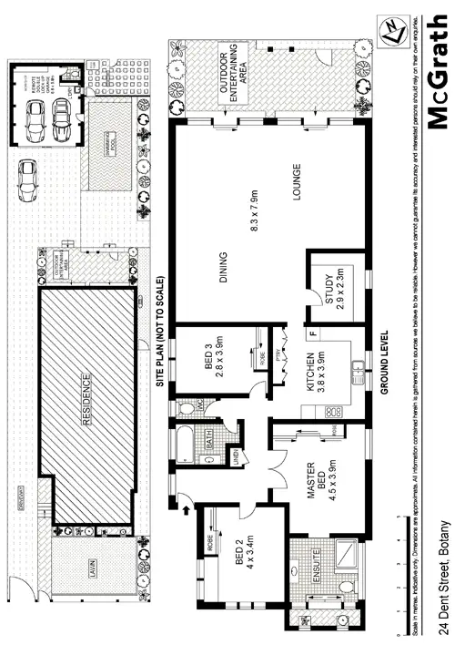 Floorplan of Homely house listing, 24 Dent Street, Botany NSW 2019
