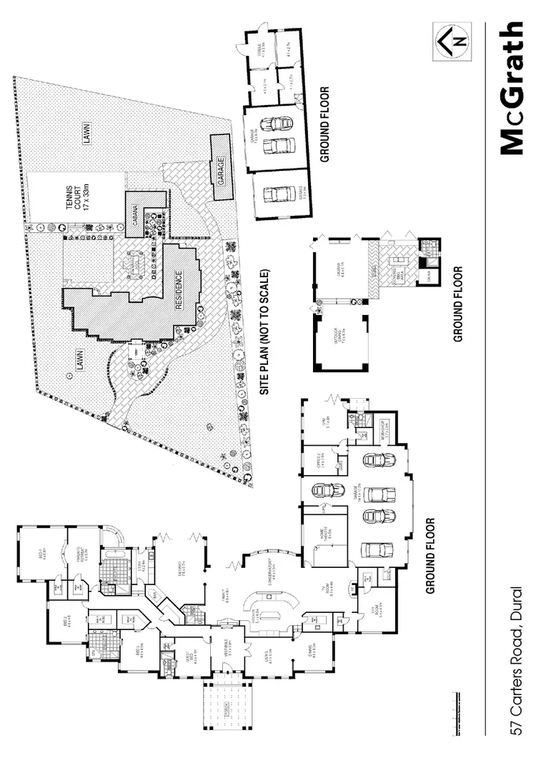 Floorplan of Homely rural property listing, 57 Carters Road, Dural NSW 2158