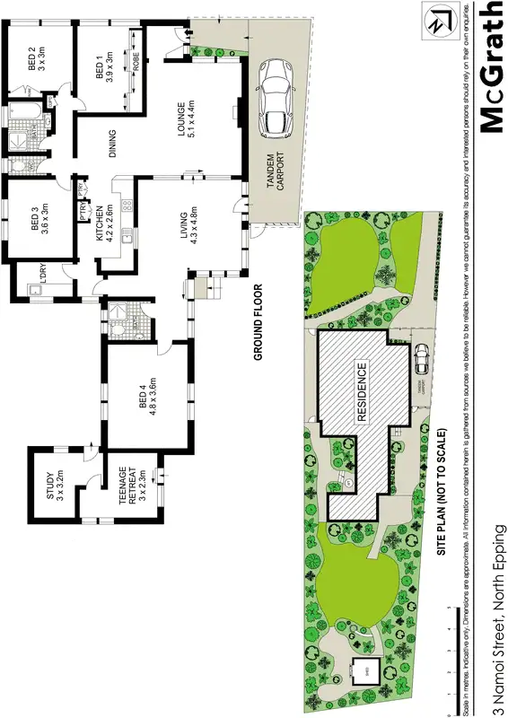 Floorplan of Homely house listing, 3 Namoi Street, North Epping NSW 2121