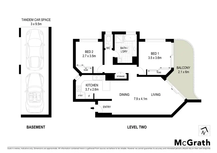 Floorplan of Homely apartment listing, 5/1324 Gold Coast Highway, Palm Beach QLD 4221