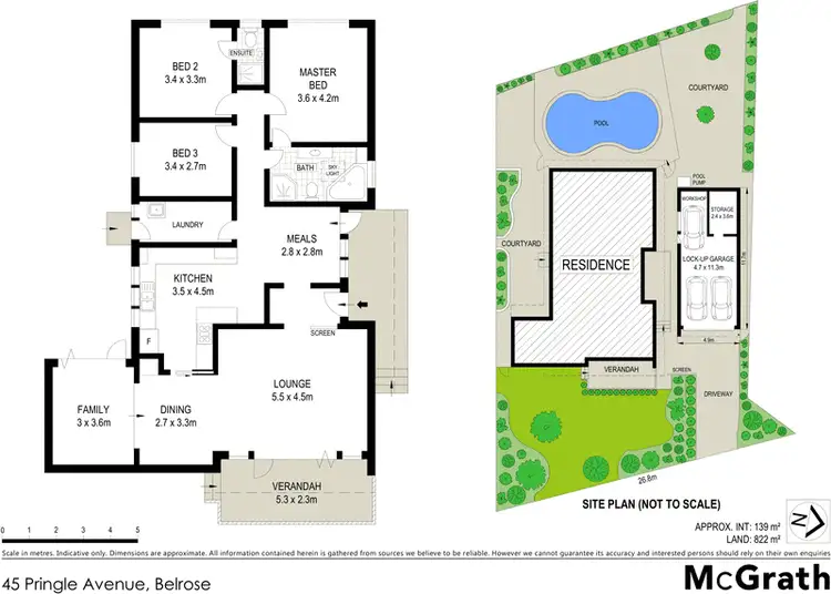 Floorplan of Homely house listing, 45 Pringle Avenue, Belrose NSW 2085