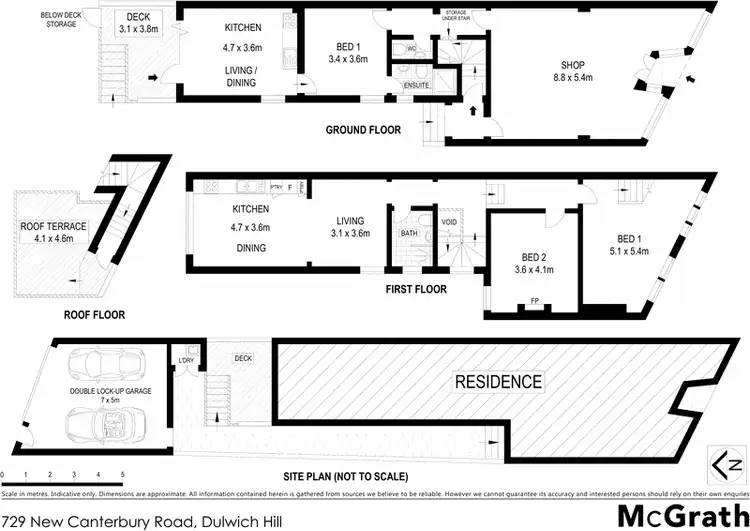 Floorplan of Homely house listing, 729 New Canterbury Road, Dulwich Hill NSW 2203