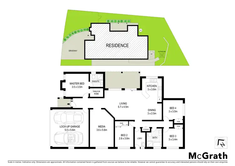 Floorplan of Homely house listing, 16 Devonshire Street, Cameron Park NSW 2285