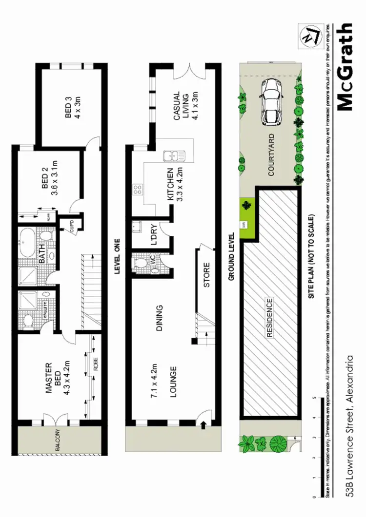 Floorplan of Homely house listing, 53B Lawrence Street, Alexandria NSW 2015