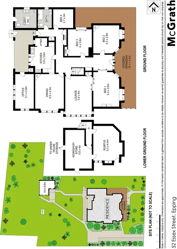 Floorplan of Homely house listing, 52 Essex Street, Epping NSW 2121