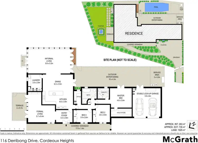 Floorplan of Homely house listing, 116 Derribong Drive, Cordeaux Heights NSW 2526