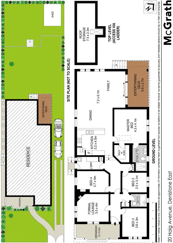 Floorplan of Homely house listing, 20 Haig Avenue, Denistone East NSW 2112