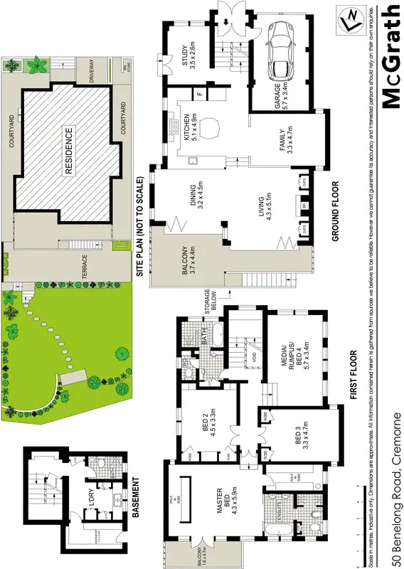 Floorplan of Homely house listing, 50 Benelong Road, Cremorne NSW 2090