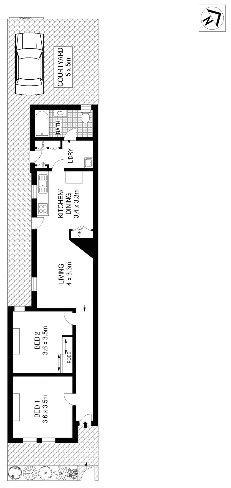 Floorplan of Homely house listing, 115 Belmont Street, Alexandria NSW 2015