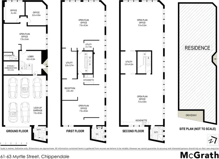Floorplan of Homely house listing, 61-63 Myrtle Street, Chippendale NSW 2008