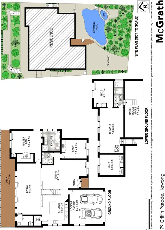 Floorplan of Homely house listing, 79 Griffin Parade, Illawong NSW 2234