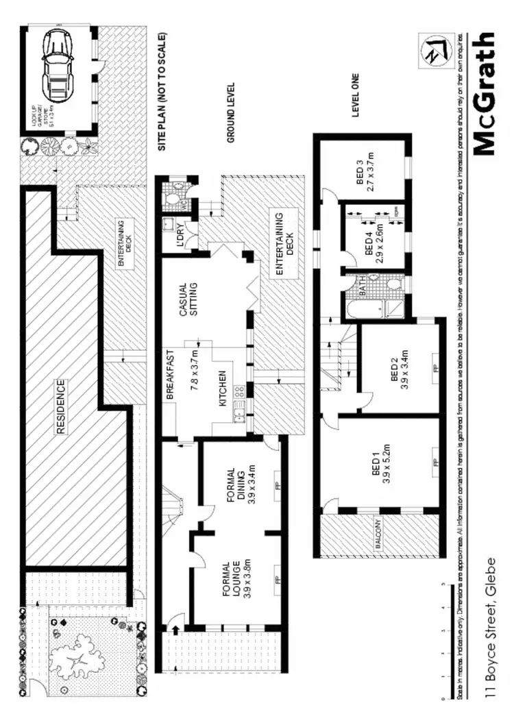 Floorplan of Homely house listing, 11 Boyce Street, Glebe NSW 2037