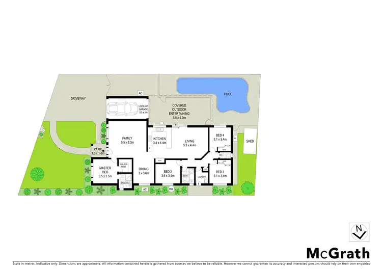 Floorplan of Homely house listing, 16 Gosse Place, Bonnyrigg Heights NSW 2177