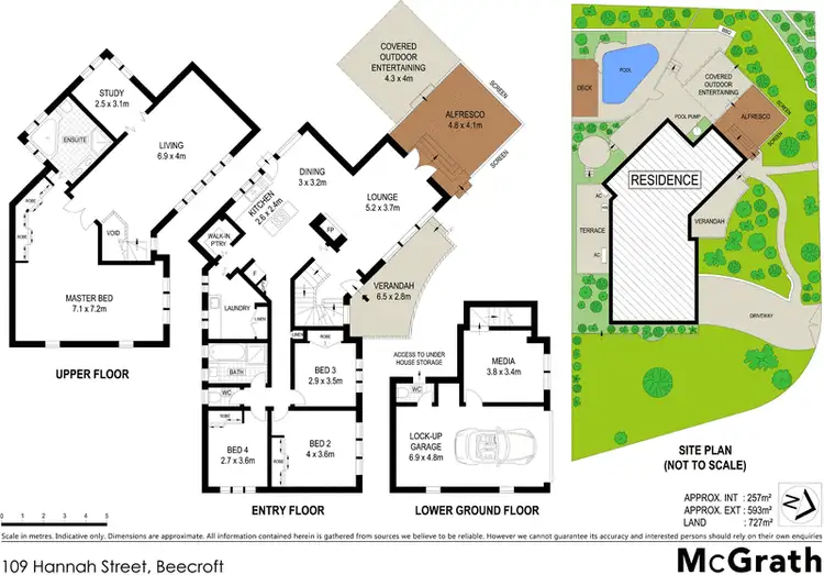 Floorplan of Homely house listing, 109 Hannah Street, Beecroft NSW 2119