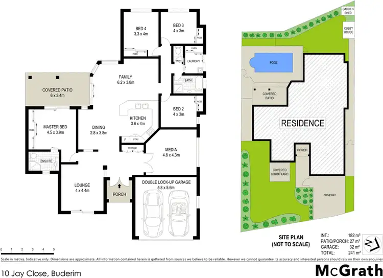 Floorplan of Homely house listing, 10 Jay Close, Buderim QLD 4556