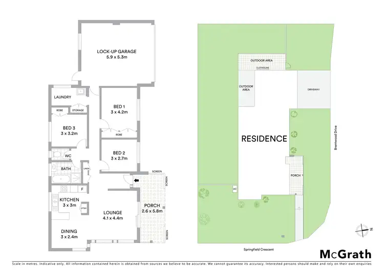 Floorplan of Homely house listing, 1 Springfield Crescent, Daisy Hill QLD 4127