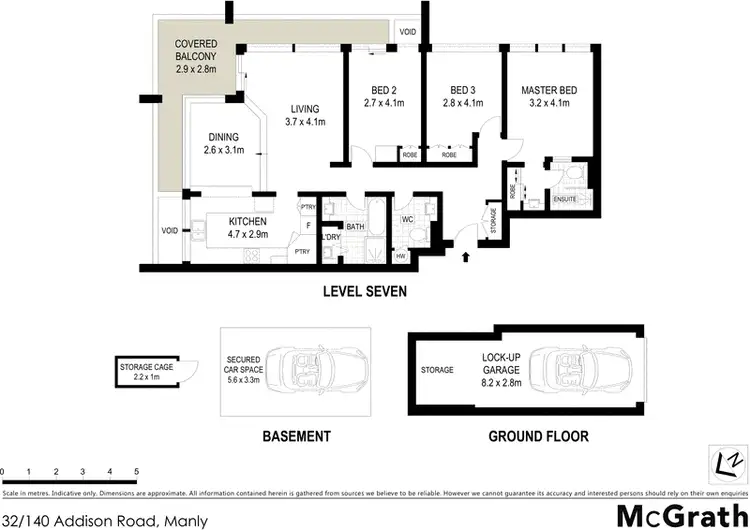 Floorplan of Homely apartment listing, 32/140 Addison Road, Manly NSW 2095