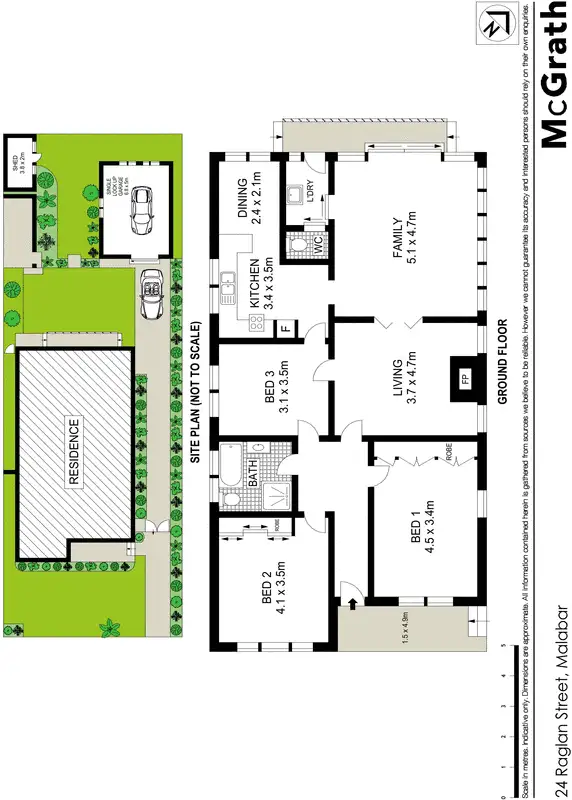 Floorplan of Homely house listing, 24 Raglan Street, Malabar NSW 2036