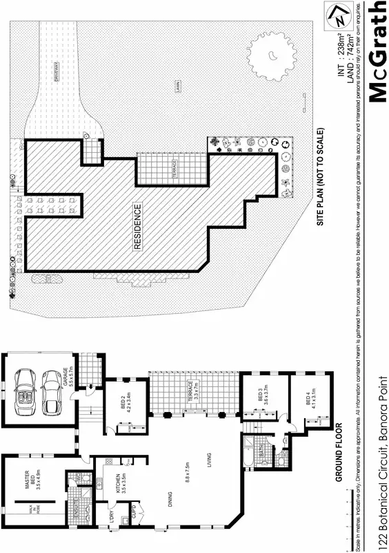 Floorplan of Homely house listing, 122 Botanical Circuit, Banora Point NSW 2486