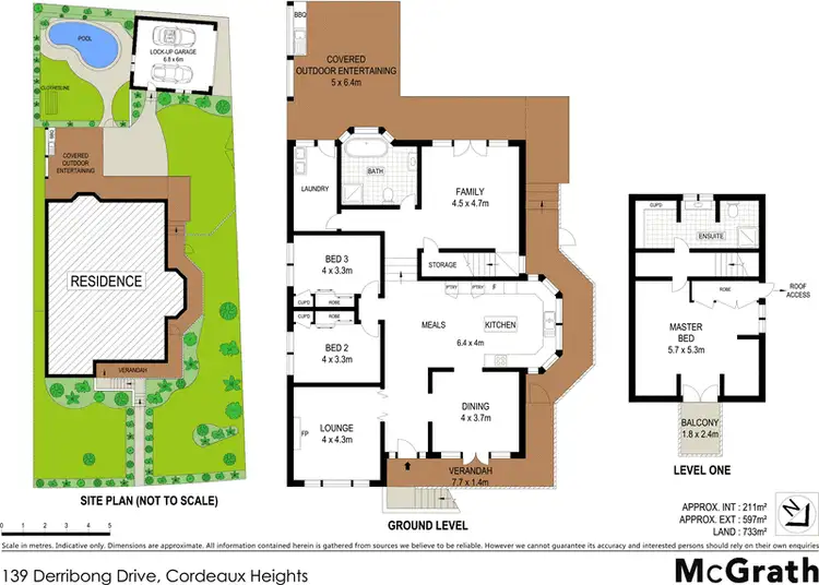 Floorplan of Homely house listing, 139 Derribong Drive, Cordeaux Heights NSW 2526