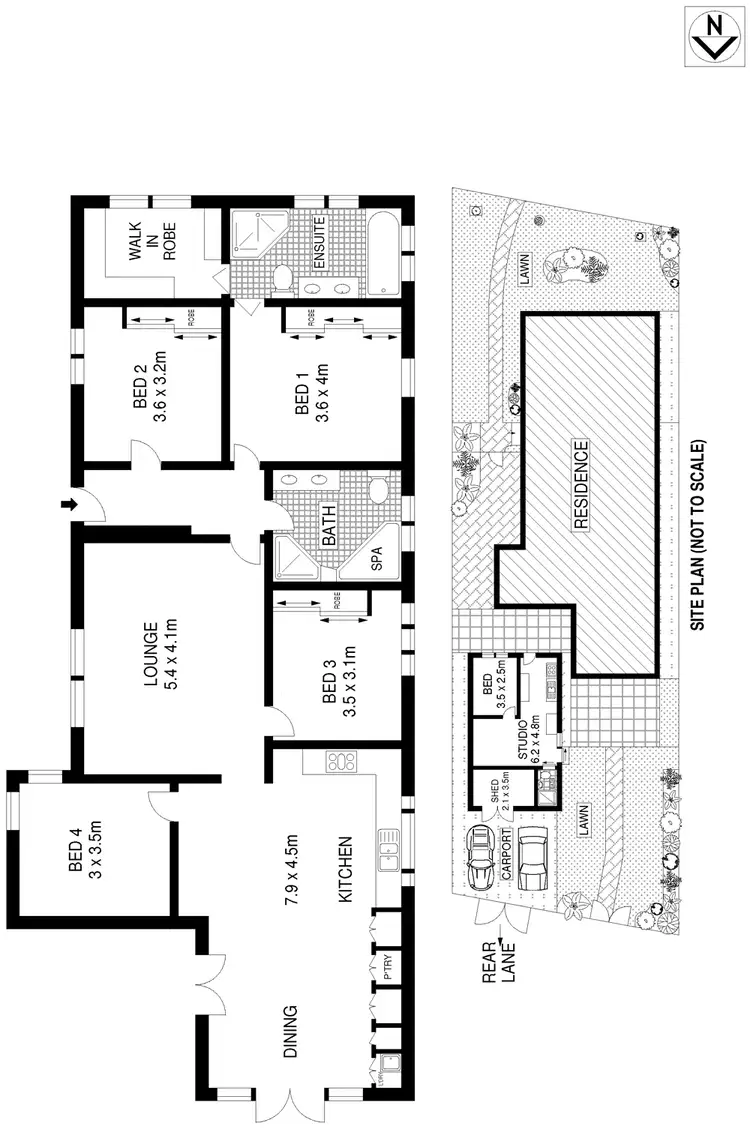 Floorplan of Homely house listing, 32 Anniversary Street, Botany NSW 1455