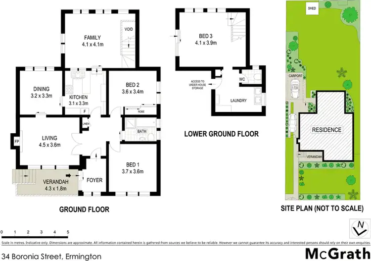 Floorplan of Homely house listing, 34 Boronia Street, Ermington NSW 2115