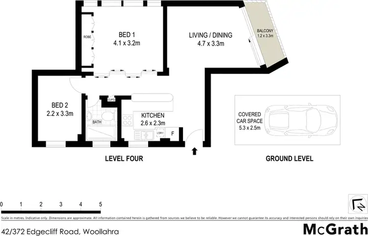 Floorplan of Homely apartment listing, 42/372 Edgecliff Road, Woollahra NSW 2025