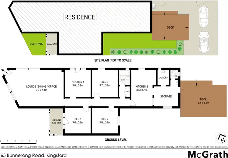 Floorplan of Homely house listing, 65 Bunnerong Road, Kingsford NSW 2032