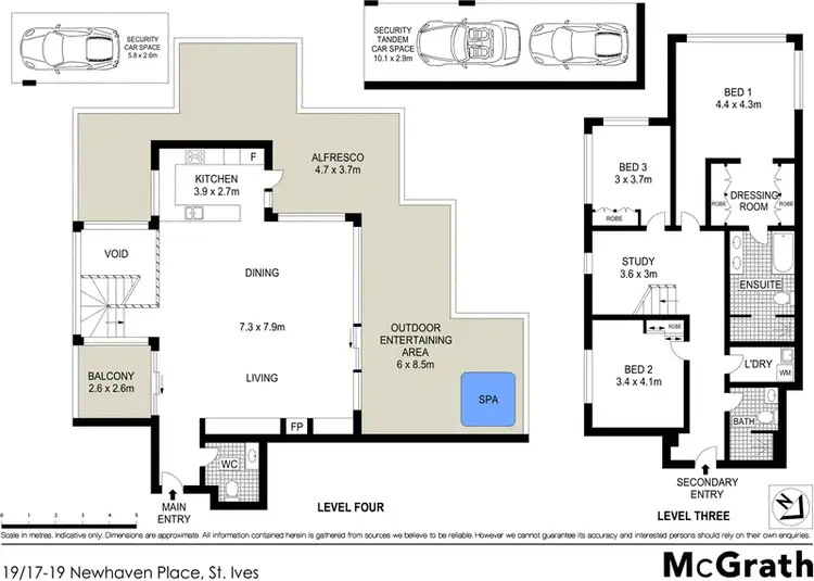 Floorplan of Homely apartment listing, 19/17 Newhaven Place, St Ives NSW 2075