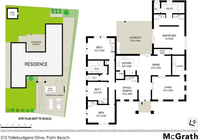 Floorplan of Homely house listing, 210 Tallebudgera Drive, Palm Beach QLD 4221