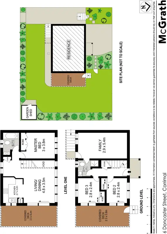 Floorplan of Homely house listing, 6 Doncaster Street, Corrimal NSW 2518